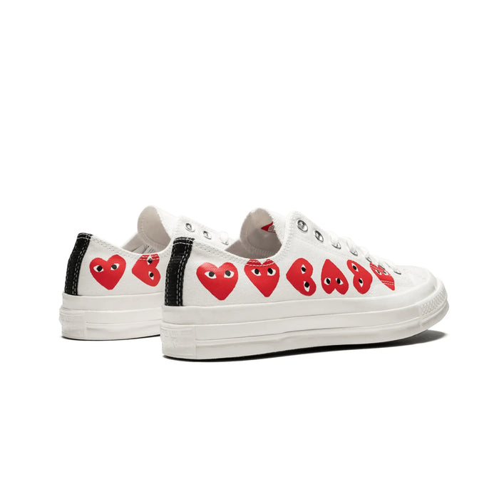 Converse Chuck Taylor All Star 70 Ox Comme des Garcons PLAY Multi-Heart White