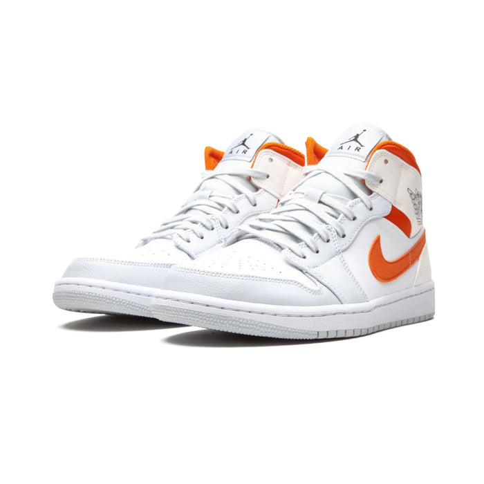 Jordan 1 Mid Starfish Pure Platinum