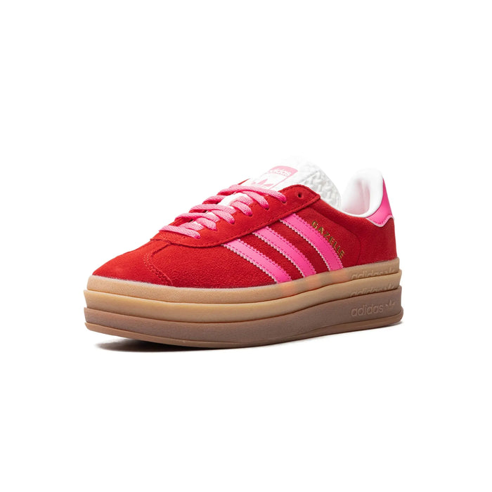 adidas Gazelle Bold Collegiate Red Lucid Pink (Women's)