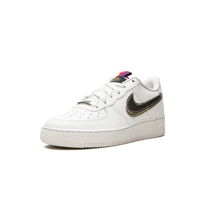 Nike Air Force 1 LV8 Double Swoosh Silver Gold (GS)