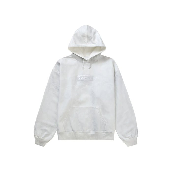 Supreme MM6 Maison Margiela Foil Box Logo Hooded Sweatshirt White