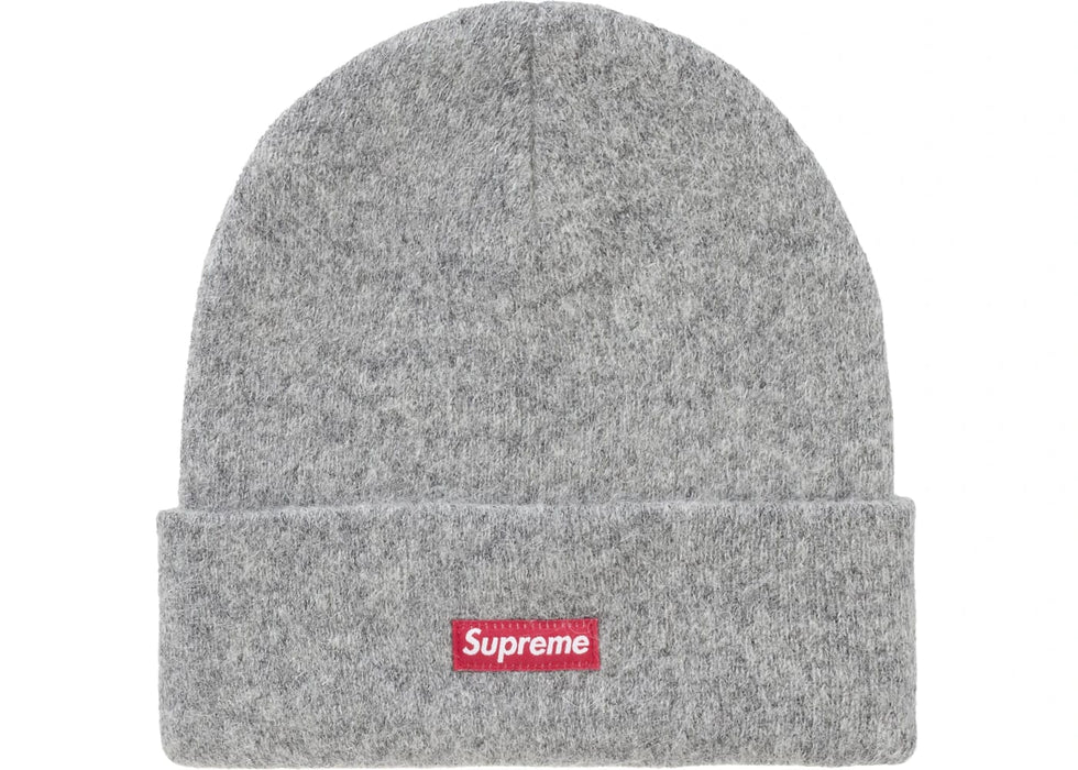 Supreme Mohair Beanie (FW24) Heather Grey