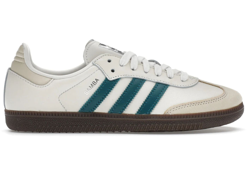 adidas Samba OG Cloud White Legacy Teal (Women's)