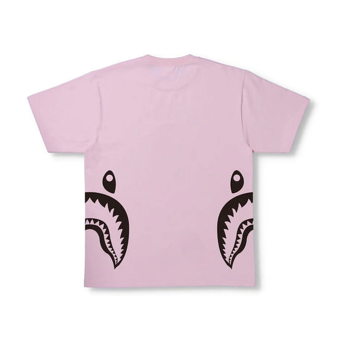 BAPE Bicolor Side Shark Tee (SS22) Pink
