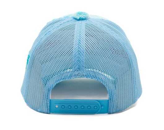 Reflection Luxury Fuzzy Trucker - Baby Blue / White