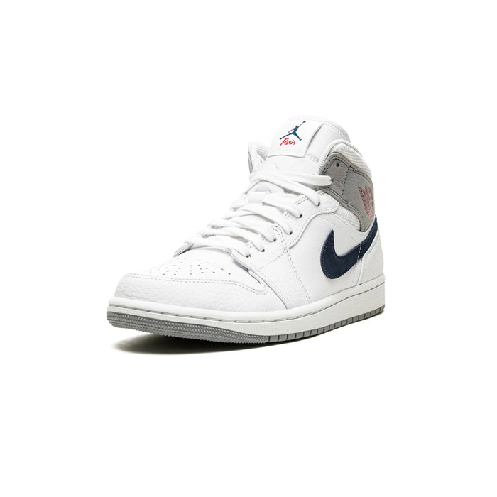 Jordan 1 Mid Paris White