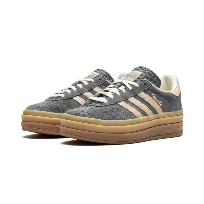 adidas Gazelle Bold Grey Magic Beige Gum (Women's)