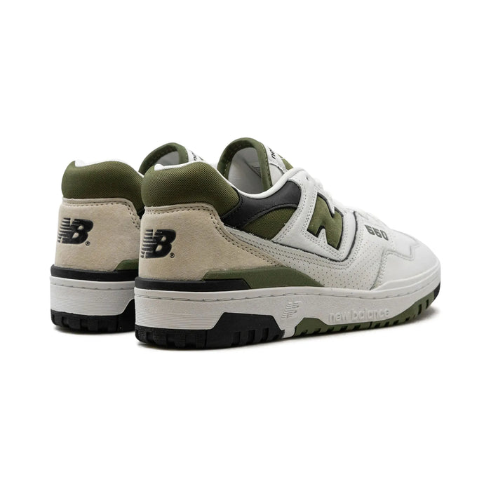 New Balance 550 White Dark Olivine