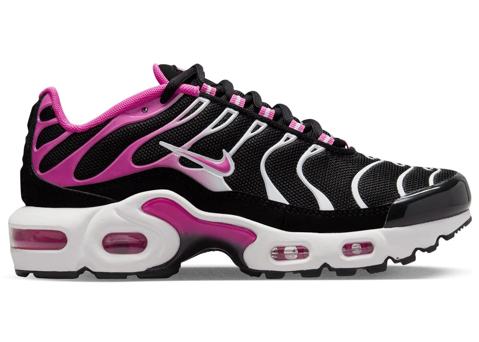 Nike Air Max Plus Black White Laser Fuchsia (GS)