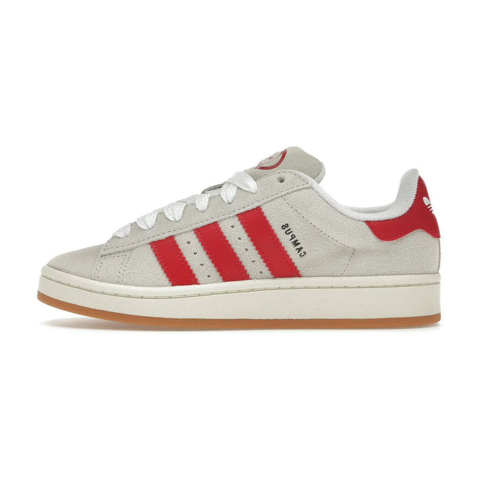 adidas Campus 00s Crystal White Better Scarlet (Women's)