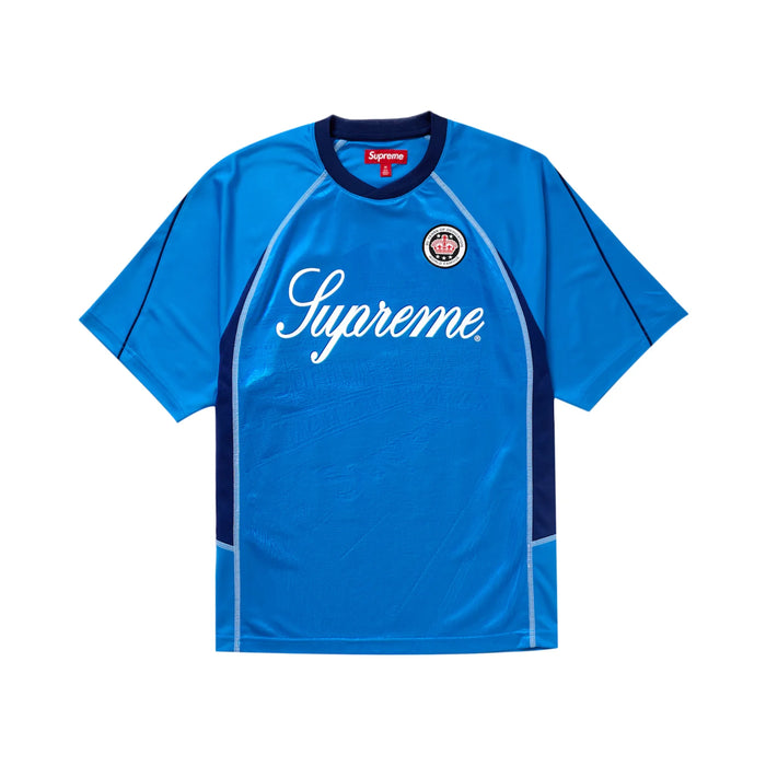 Supreme Jacquard Soccer Jersey Blue