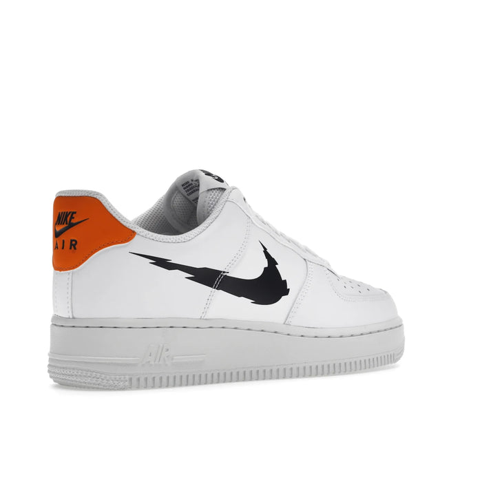 Nike Air Force 1 Low '07 Glitch Swoosh White Orange