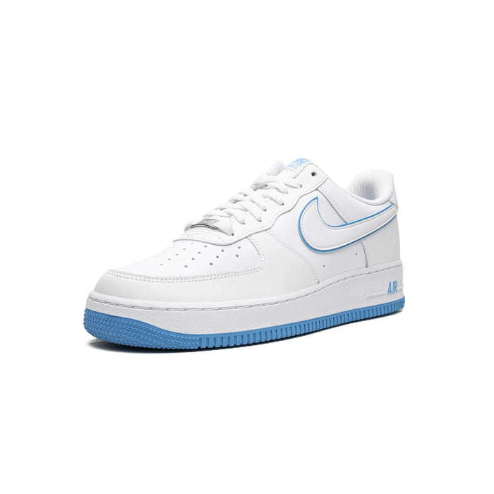 Nike Air Force 1 '07 Low White University Blue Sole