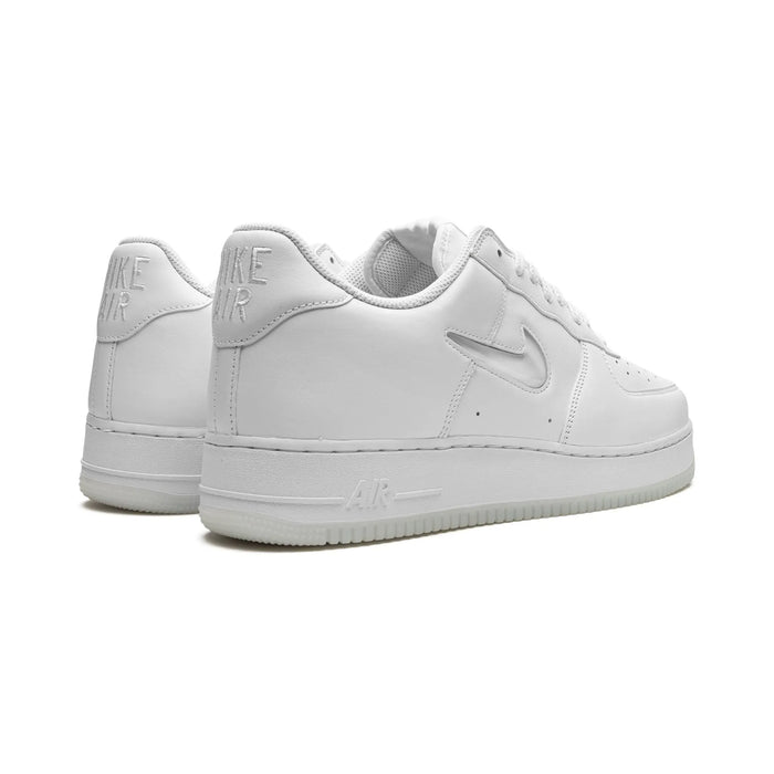 Nike Air Force 1 Low '07 Retro Color of the Month Jewel Swoosh Triple White