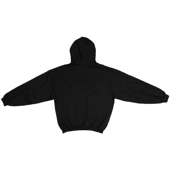 Yeezy Gosha Black Dogs Hoodie Black