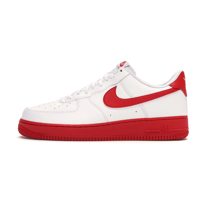 Nike Air Force 1 Low White Red Midsole