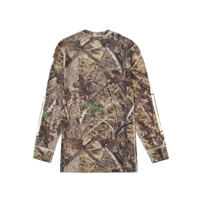 Supreme Hanes Bones Thermal Crew (1 Pack) Woodland Camo