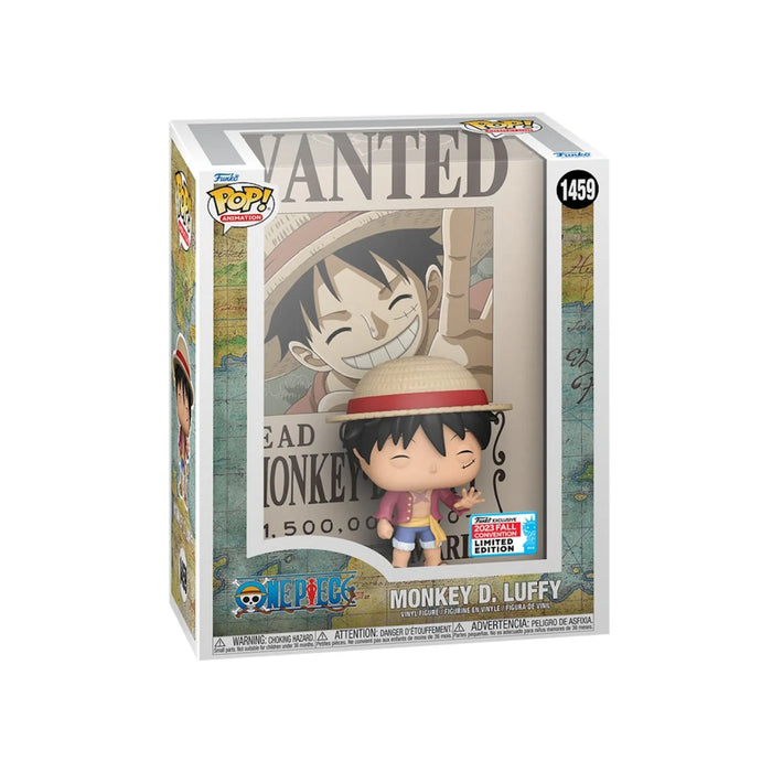 Funko Pop! Animation Poster One Piece Monkey D. Luffy Fall Convention Exclusive Figure #1459