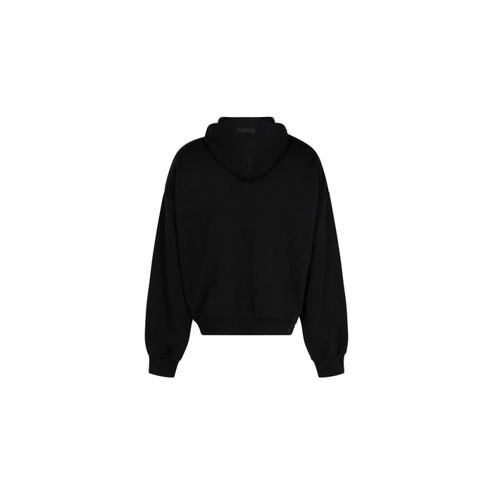 Fear of God Essentials Arch Logo Hoodie Jet Black