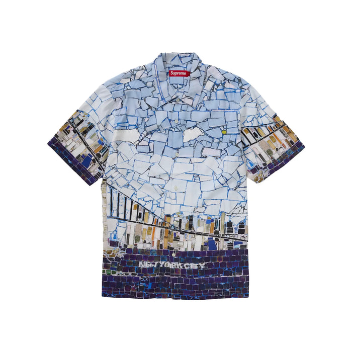 Supreme Mosaic S/S Shirt Multicolor