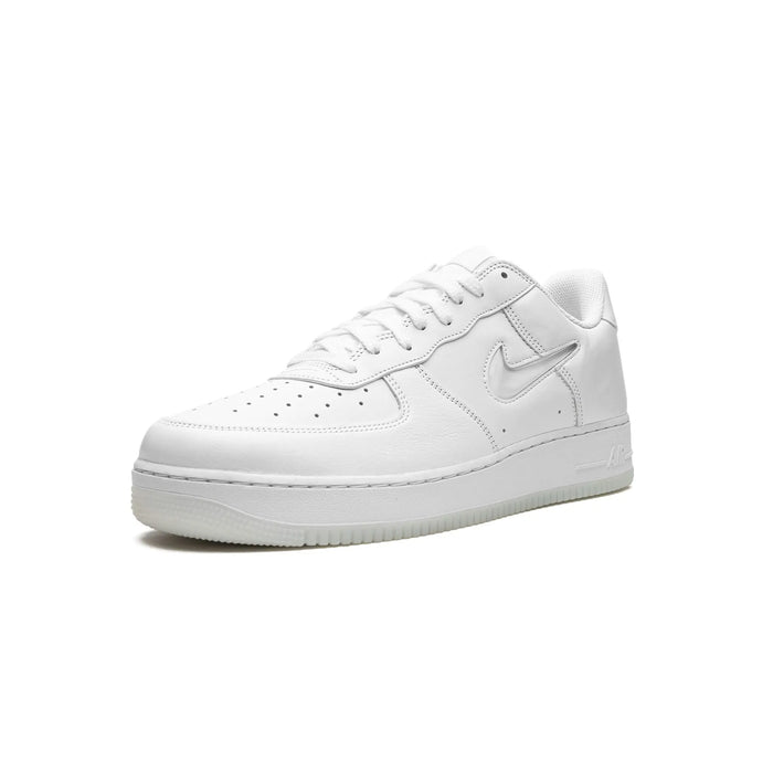 Nike Air Force 1 Low '07 Retro Color of the Month Jewel Swoosh Triple White