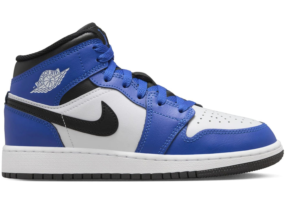 Jordan 1 Mid Game Royal White Black (GS)