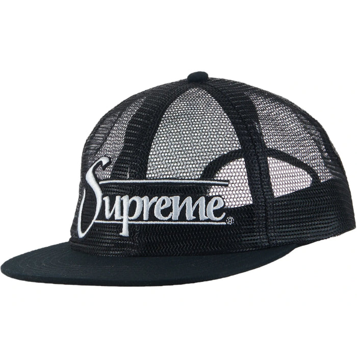 Supreme Mesh 6-Panel Black Cap
