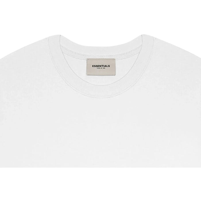 Fear of God Essentials Boxy T-Shirt Applique Logo White