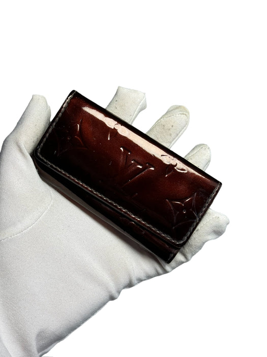 Louis Vuitton Vernis Amarante Key Holder