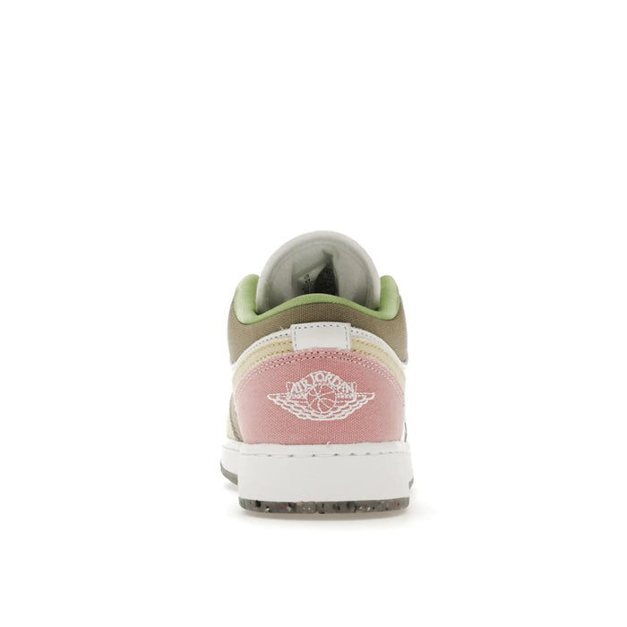 Jordan 1 Low Pastel Grind Vivid Green (GS)