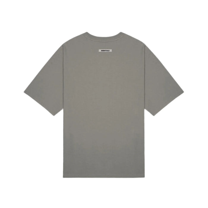 Fear of God Essentials Boxy T-Shirt Applique Logo Gray Flannel/Charcoal