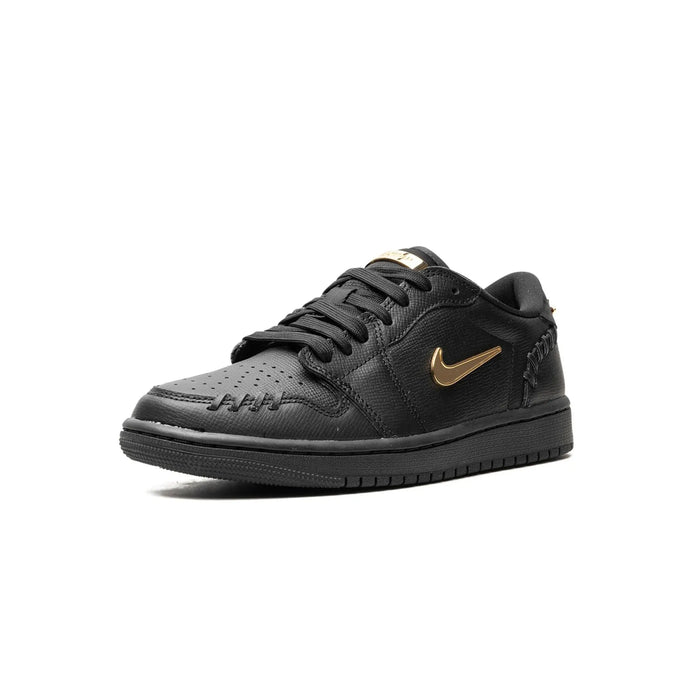 Jordan 1 Low Method of Make Black Metallic Gold (Women's)