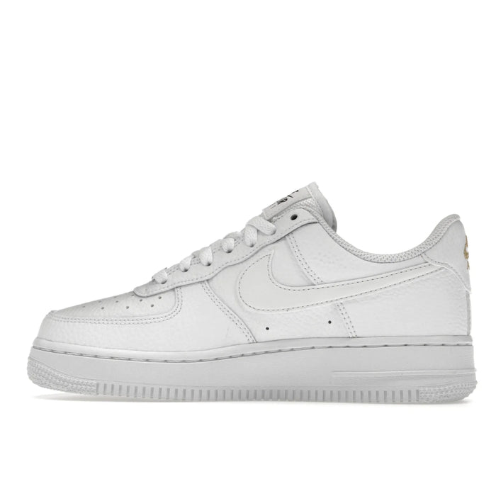 Nike Air Force 1 Low 07 Essential White Metallic Gold (Women's)