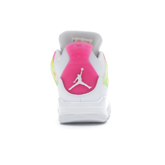 Jordan 4 Retro White Lemon Pink (GS)