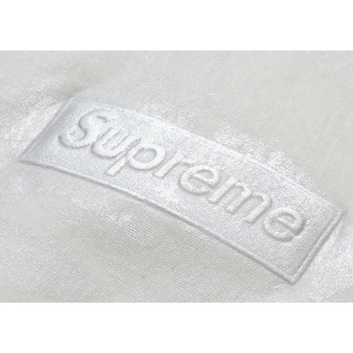 Supreme MM6 Maison Margiela Foil Box Logo Hooded Sweatshirt White