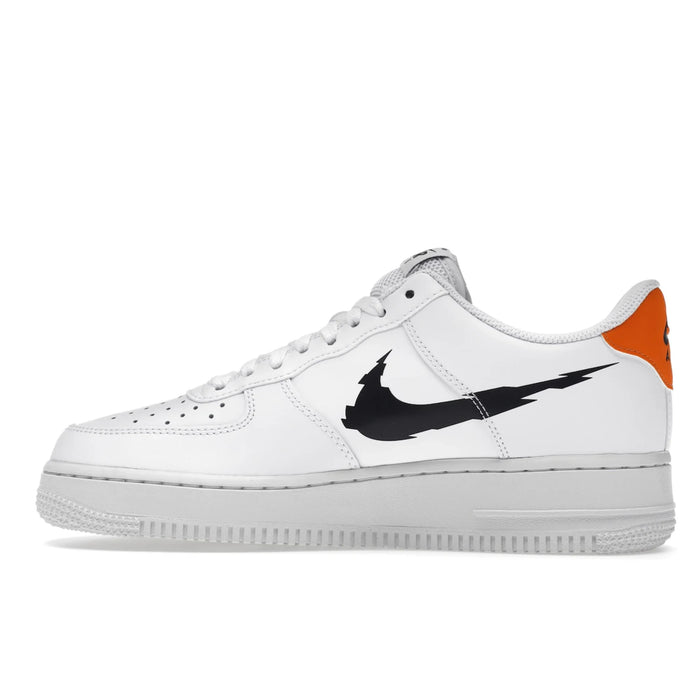 Nike Air Force 1 Low '07 Glitch Swoosh White Orange