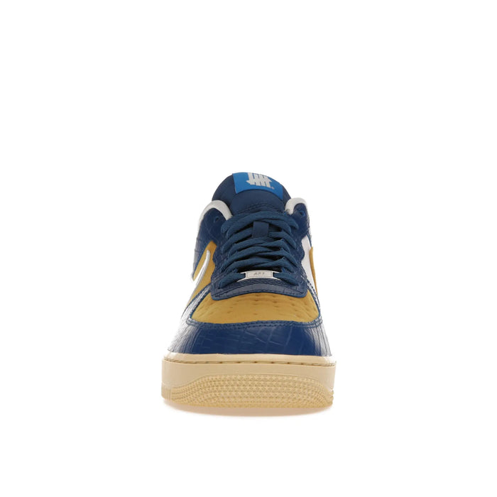 Nike Air Force 1 Low SP Undefeated 5 On It Blue Yellow Croc