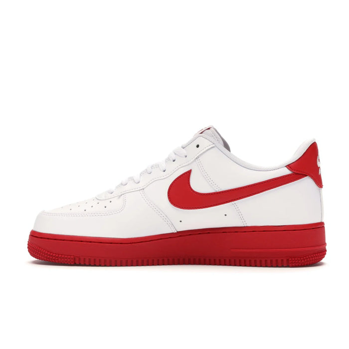 Nike Air Force 1 Low White Red Midsole